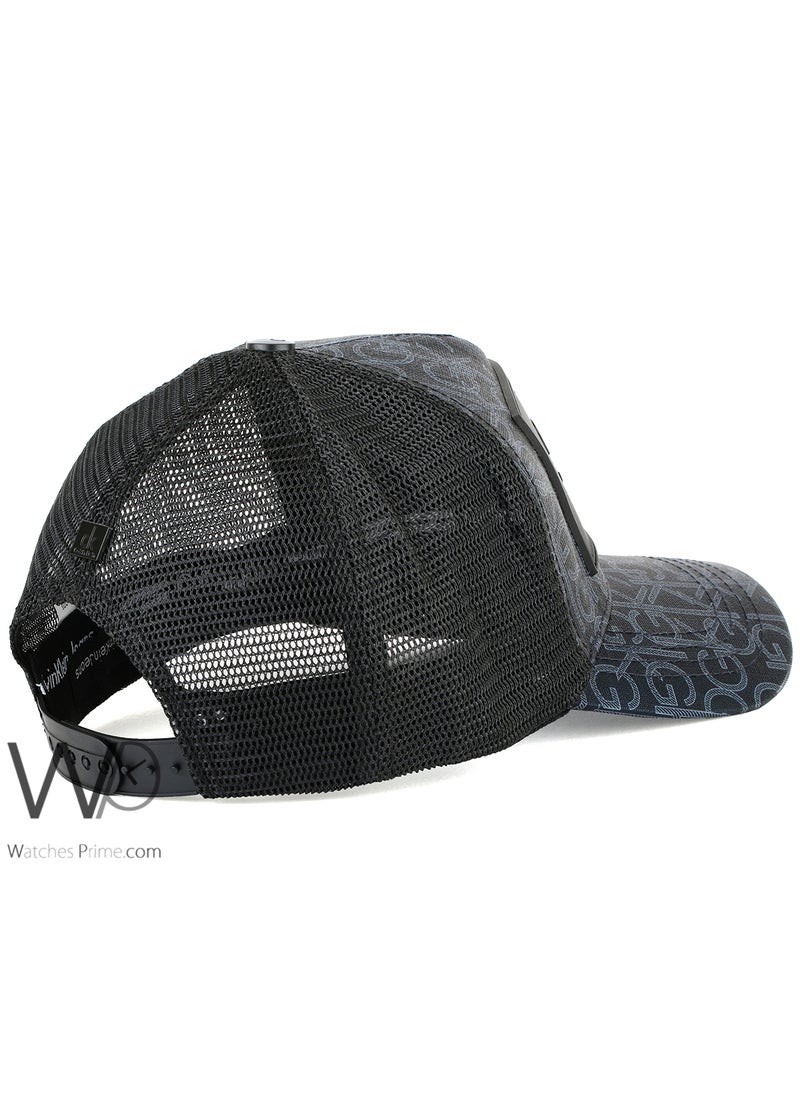 Calvin Klein Jeans Calvin Klein Jeans CK Trucker Mesh Cap Navy Blue Color Cotton Hat For Men  - Image 2