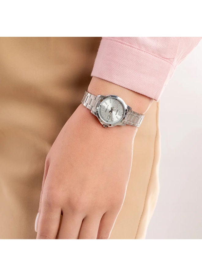 CASIO Stainless Steel Analog Wrist Watch LTP-V004D-7B2UDF - Image 3