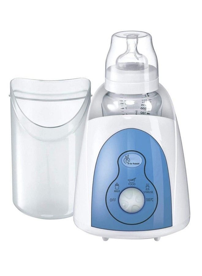 R for Rabbit - Hot Bot 5 In 1 Electric Baby Bottle Warmer & Sterilizer Electric Baby Milk Food & Water Heater With Lcd Temperature (White) - Image 1