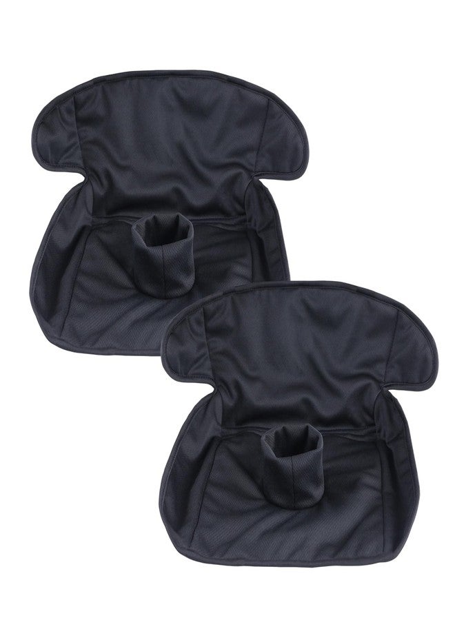 Hi Sprout Piddle Pads, Multi-use and Leak Free Lines for Baby Stroller, High Chair & Car Seat, Waterproof Toilet Training Seat Covers for Toddles (Black (2 Pack)) - Image 1