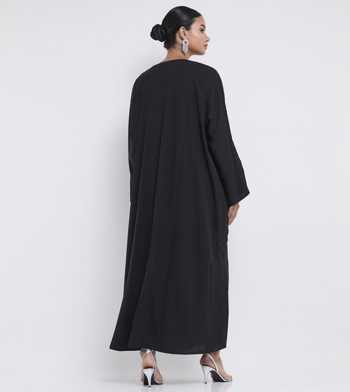 ROZA Elegant Embroidered Abaya - Image 5
