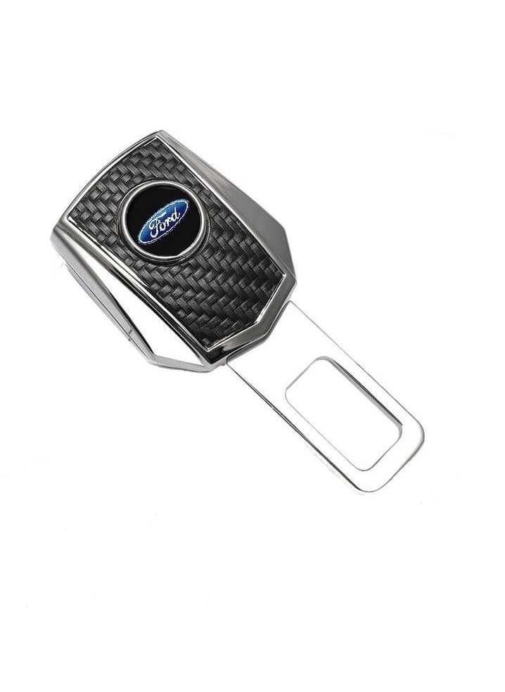 Ford 1 Pieces Premium Quality Seat Belt Buckle Seat Belt Clip With F0RD Logo  - Image 1