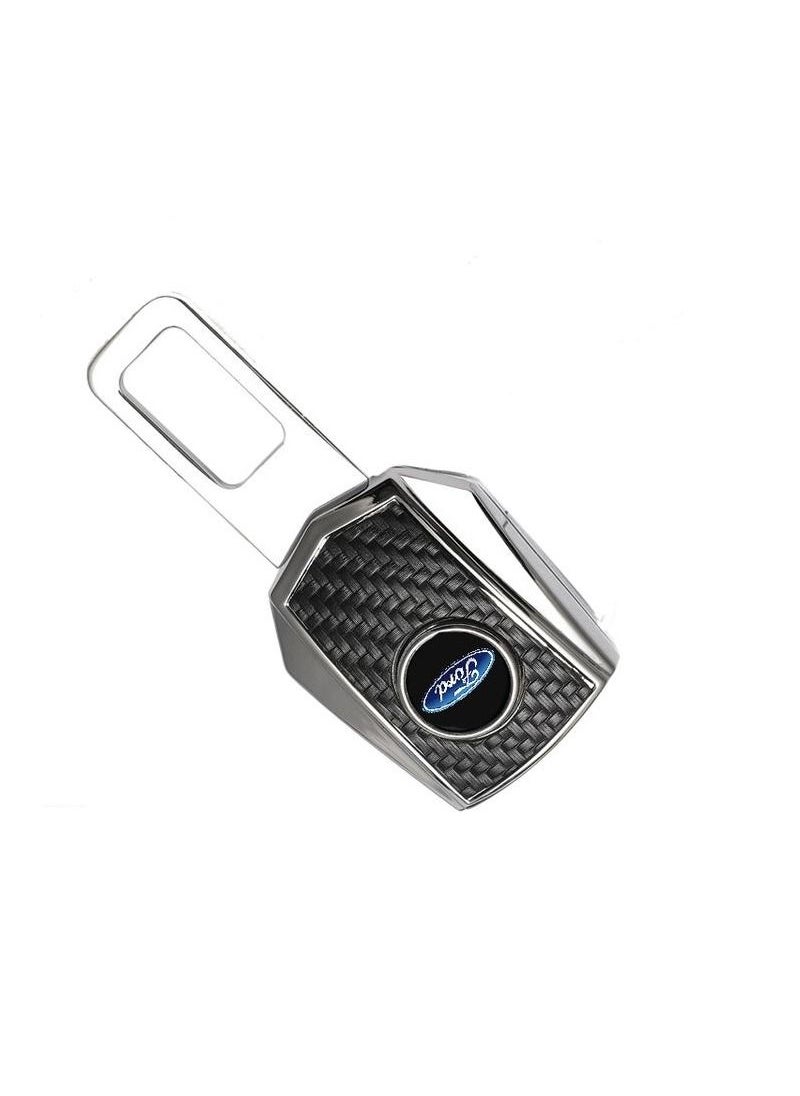 Ford 1 Pieces Premium Quality Seat Belt Buckle Seat Belt Clip With F0RD Logo  - Image 2