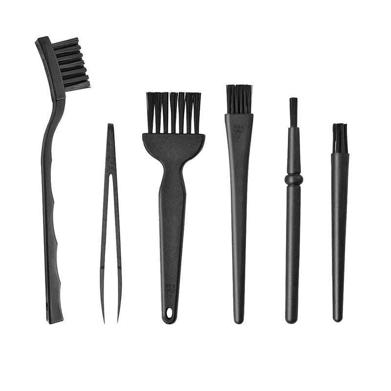 ELANE 6 Pcs Small Cleaning Brushes for Tight SpacesBrushes for Cleaning Brush for ElectronicsBrush for Cleaning Small Objects