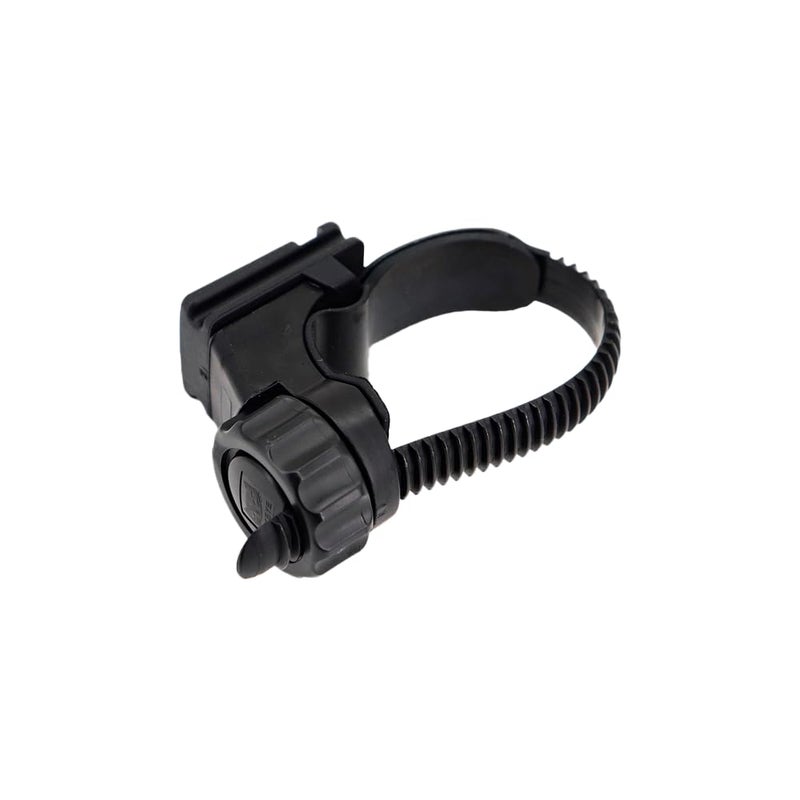 Cateye H-34N Flextight Bracket For Headlights - Tool-Free And Secure Headlight Mount  Fits Road  Mountain And Gravel Bike Handlebars Up To 35 Mm Diameter - Image 2