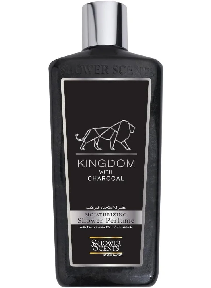 Shower Scents Shower Scents Kingdom Shower Perfume 312 ml - Glittery Texture Shower Gel, Long Lasting Fine Fragrance with Moisturizing Formula, Vitamin E, Pro-Vitamin B5 and Antioxidants