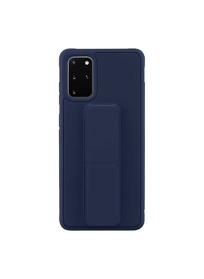 جراب حامل مغناطيسي 3 في 1 لهاتف Samsung Galaxy S20 Plus باللون الأزرق