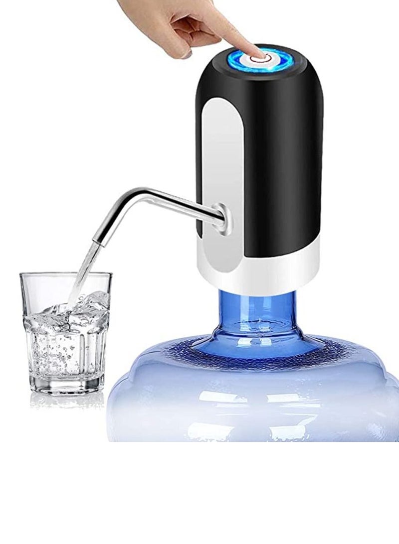 Yuwell Portable USB Charging Electric Pumping Automatic Water Dispenser White/Black - Image 1