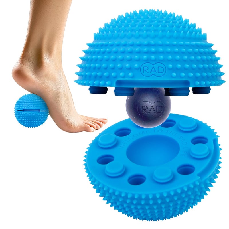 RAD Neuro Ball â€“ Foot Roller & Textured Massage Ball for Myofascial Release, Plantar Fasciitis, Hands & Face â€“ Spiky Therapy Tool for Muscle Relief - Image 1