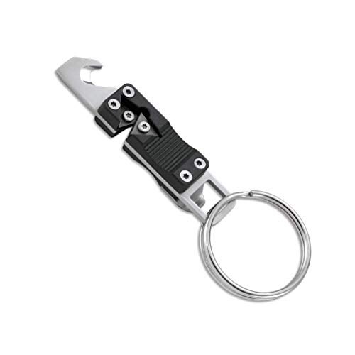 CRKT Micro Tool & Key Chain Sharpener: Multi-Tool for Everyday Carry, Seatbelt Cutter, Knife Sharpener, Bottle Opener 9096 - Image 4