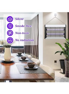 Rabos Electronic Insect and Fly Killer with 8W Powerful Fly Trap Bug Zapper for Indoor and Outdoor Use Fly Zapper Attracting Mosquitoes with UV Light for Kitchen Home, Indoor Garden Yard  - Image 5