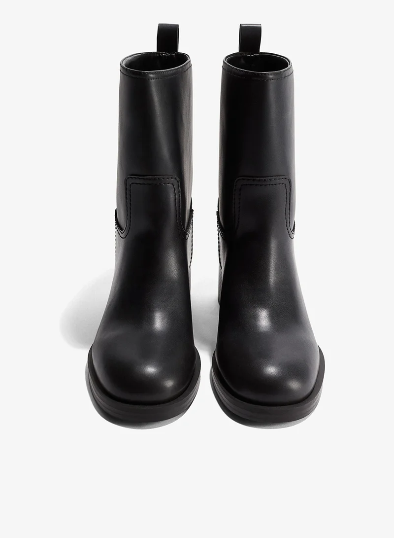 H&M Block-heeled ankle boots