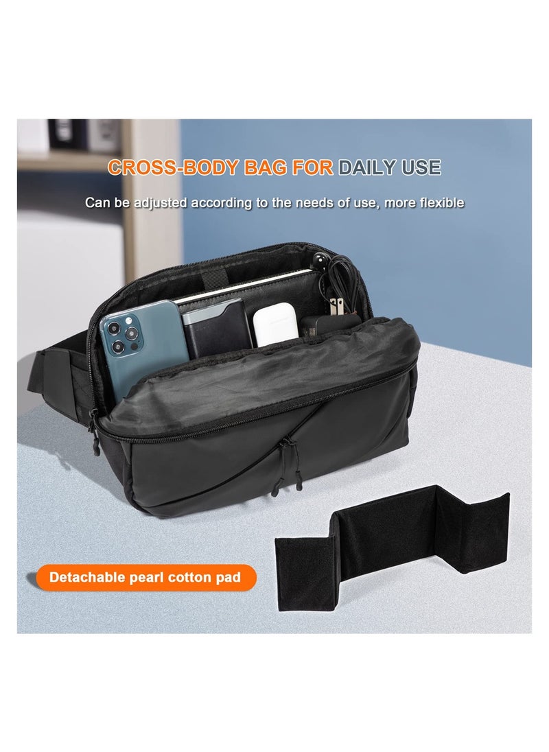 SYOSI - Carrying Case for Steam Deck/ASUS ROG Ally Handheld and Accessories, Storage Bag with Multi-Pockets Fit Console, AC Adapter, Dock Station, Lightweight Bag for Travel - Image 1