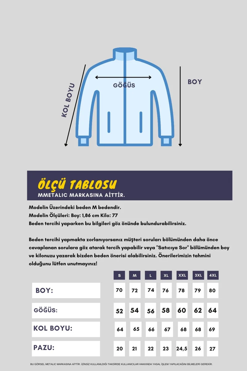ميتاليك Men's Gray Long Sleeve Front Zipper Cardigan