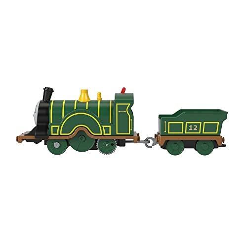Thomas & Friends Motorized Toy Train Emily Battery-Powered Engine with Tender for Pretend Play Preschool Kids Ages 3+ Years​ - Image 2