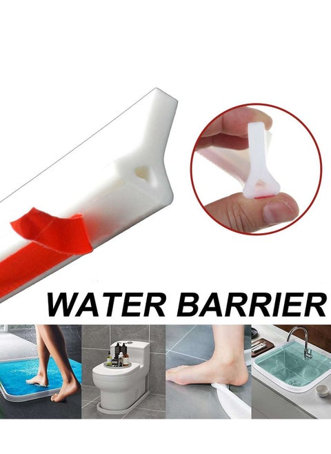 Water Stopper Water Partition Dry And Wet Separation Flood Barrier Rubber Dam Silicon Water Blocker Don't Slip