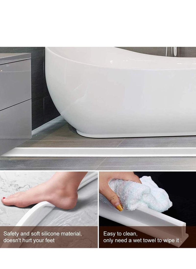 Water Stopper Water Partition Dry And Wet Separation Flood Barrier Rubber Dam Silicon Water Blocker Don't Slip