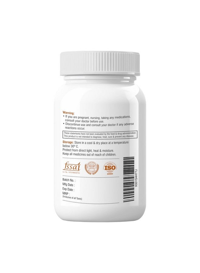 Biotrex Nutraceuticals Biotrex Nutraceuticals Zinc Citrate Supplement - 60 Veg Capsules, Healthy Immunity, Supports Skin, Hair & Nails Health - Image 3