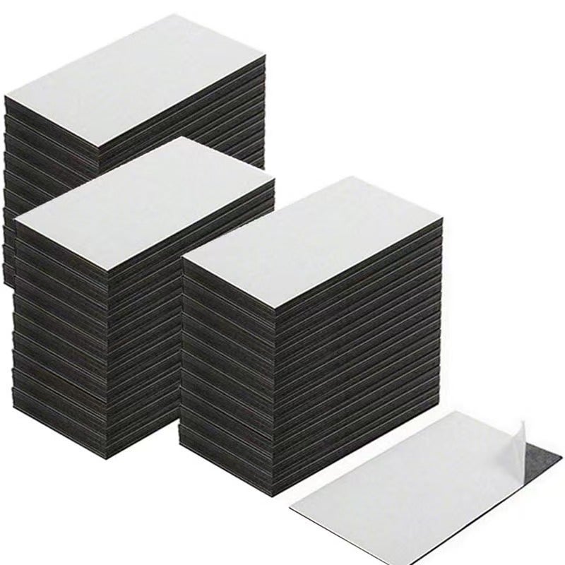 Magnetic Sheets 20x120x2mm Strong Adhesive Hold Flexible Rubber Magnets - Reusable Repositionable Design Craft Magnets for Home Organization Office Whiteboards DIY Projects - Image 3