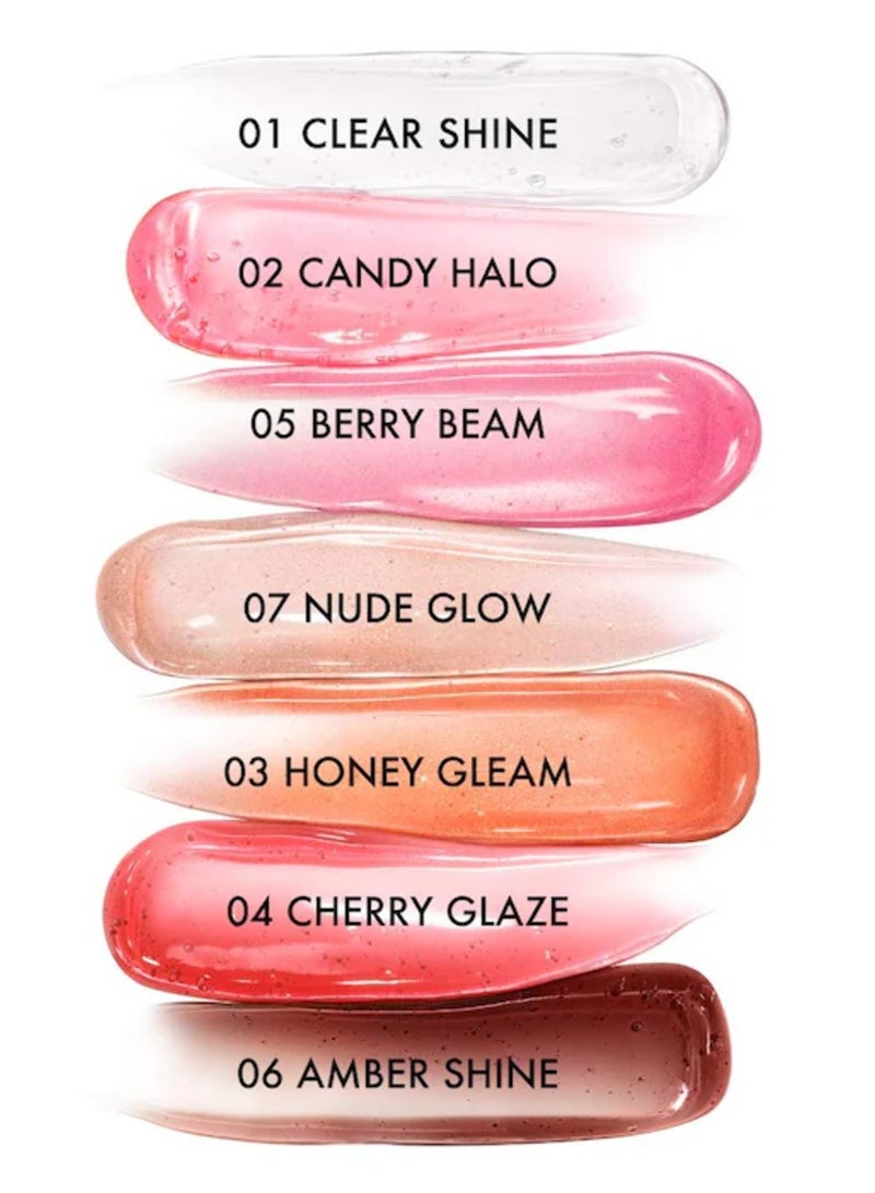 GIORGIO ARMANI Prisma Glass Hydrating Lip Gloss- 01 Clear Shine, 3.5ml - Image 3