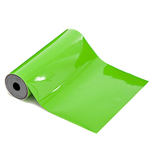 COSMOS STAR™ Vinyl Wrap Sheet for Car & Bike Self Adhesive Wrap Sticker with Air Rlease Technology car Wrapping Sheet roll Film for Auto Vehicle Motorcycle (24X200 INCH, Parrot Green Glossy) - Image 1