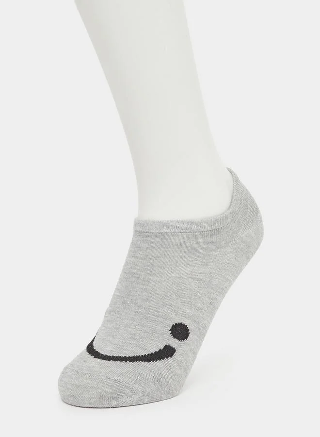 Styli Set of 3 - Emoji Pattern Breathable Soft Socks