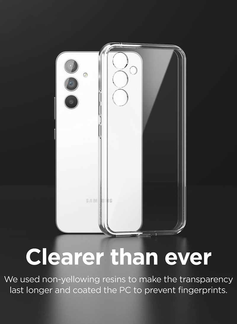 BORTONY Galaxy A54 5G Clear Case Soft Flexible Silicone TPU Shockproof Transparent Back Cover Compatible with Samsung Galaxy A54 5G - Image 4