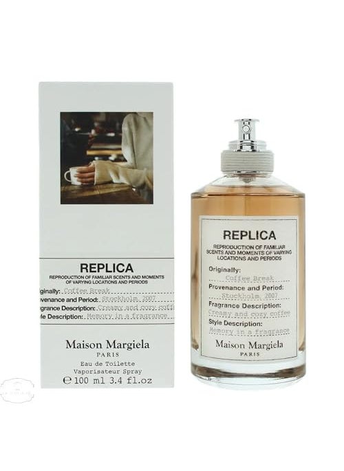 Maison Margiela Maison Margiela Replica Coffee Break Fragrance 100ml. Limited Edition,3.4 Fl Oz (Pack of 1),MMMNCZ027 