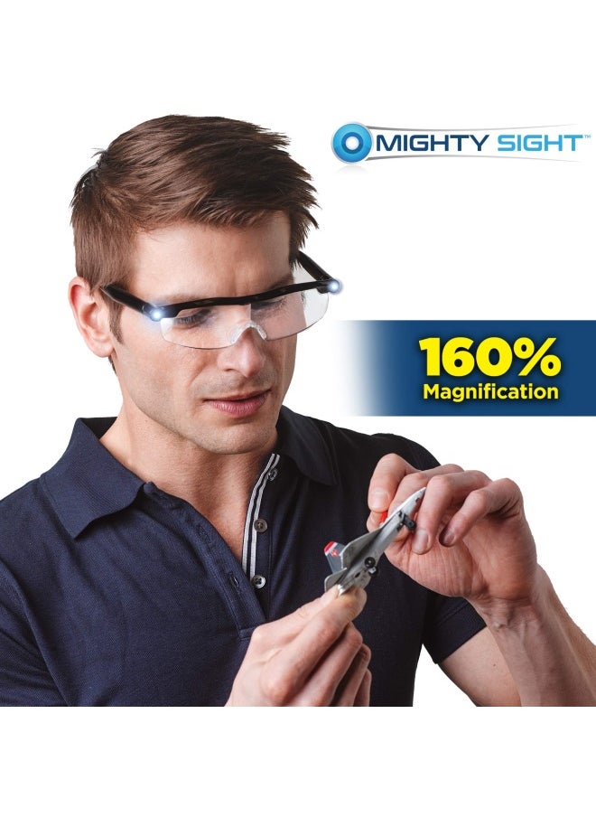 Mighty Sight Led Magnifying Eyewear Misi-Mc12 4 1 Count Pack Of 1