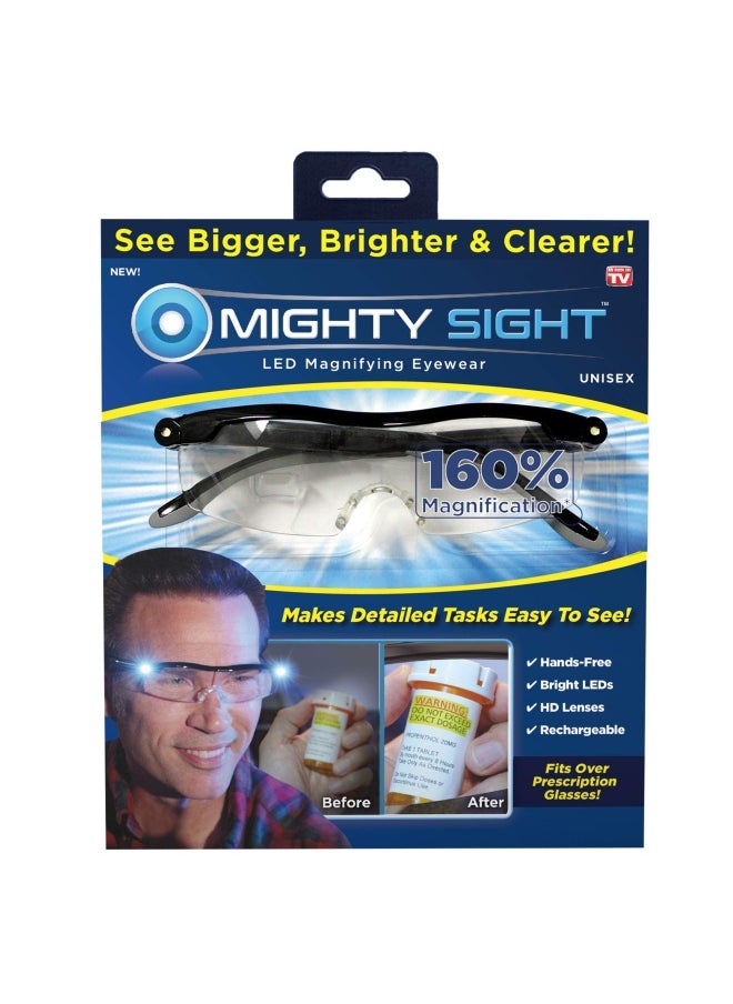 Mighty Sight Led Magnifying Eyewear Misi-Mc12 4 1 Count Pack Of 1