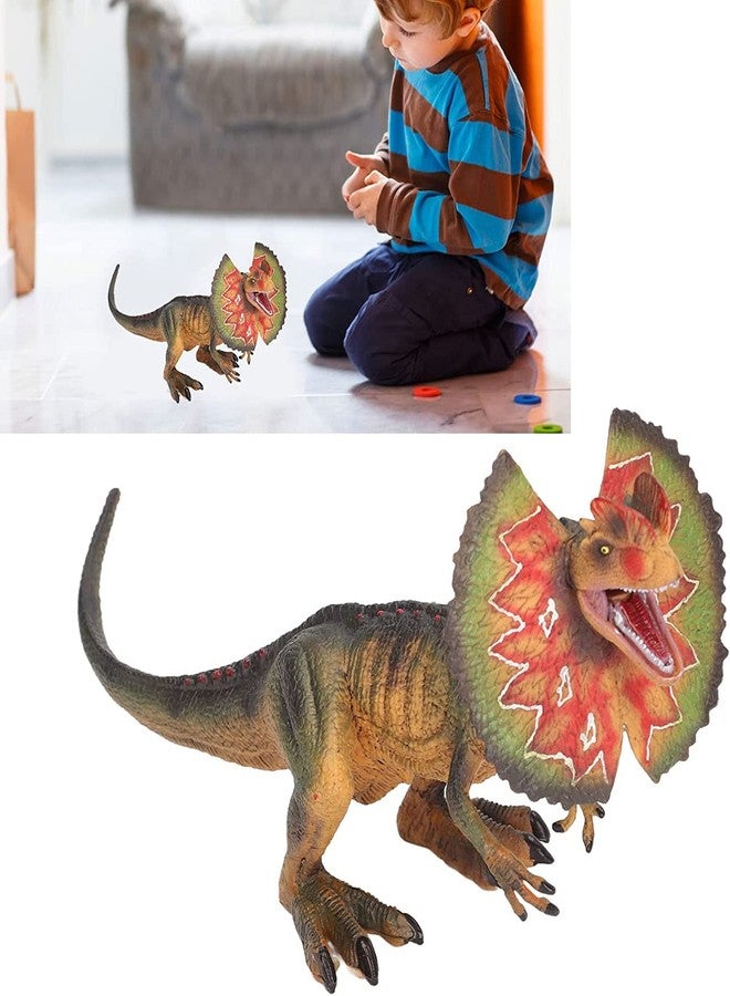 KARTASYA Dinosaur Toys for Kids,Tyrannosaurus Toy with Action Figure,Realistic Jurassic Dinosaur Park Figurines Gift Dinosaur Toys T-Rex Edition(25cm X 10cm Dilophosaurus Rex) - Image 5