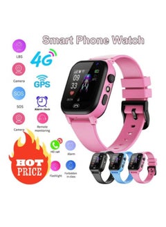 Smart 2030 C005 Kids Smart Watch with Touchscreen, GPS Tracking, SOS Call, Two-Way Communication, Educational Games, Camera, Water Resistance, and Long Battery Life – Perfect for Boys and Girls in Pink  - Image 2