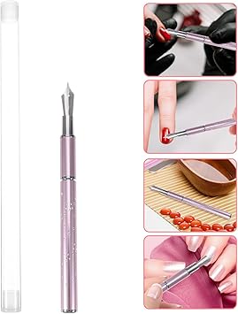 Beaupretty Nail Art Calligraphy Pen Nail Art Fountain Pen Nail Dotting Pen Diy Nail Art Manicure Tool Manicure Supplies - Image 4
