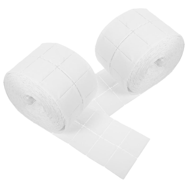 Outanaya 2rolls Nail Scrub Towels Nail Polish Removing Paper for Manicure Unloading Soft Material for Gentle Care Travel-friendly Manicure Supplies - Image 1