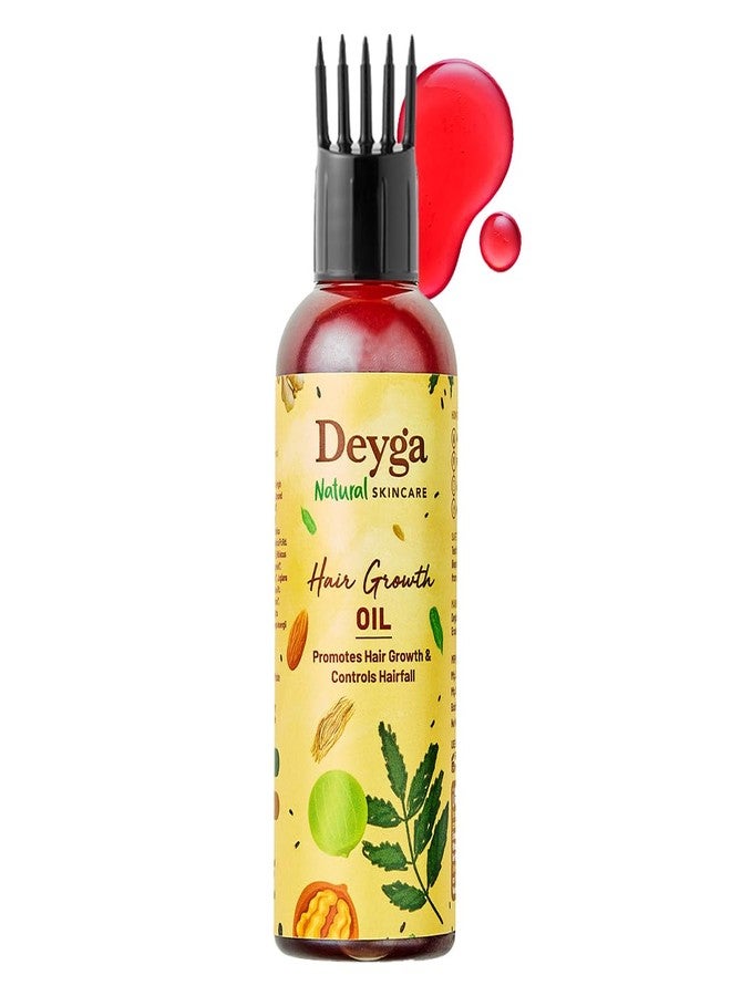 Deyga Hair Growth Oil | Promotes Hair Growth | Reduces Hairfall | Repairs Damaged Hair | Makes Hair Soft & Smooth | Infused with Hibiscus, Rosemary & Grapeseed Oil (100ml Hair Growth Oil) | Suits Men and Women - Image 1