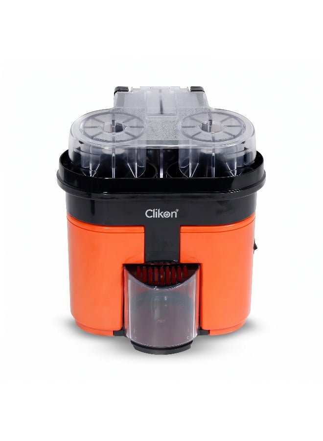 Clikon Citrus Juicer | 90W Power | Convenient Citrus Juice Preparation | Practical Kitchen Appliance | 2-Year Warranty | CK2258 | Black & Orange 90 W CK2258 white - Image 1