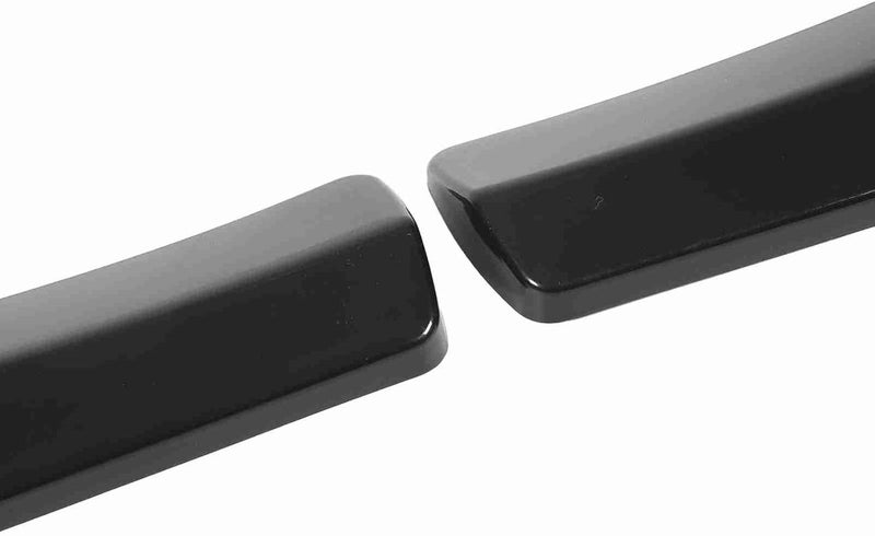 Front Bumper Lip Angle Splitter, Glossy Black ABS, 2Pcs Durable High Temperature Resistance - Universal Fitment, Stylish Design, Vehicle Protection (Bright Black) - Image 5