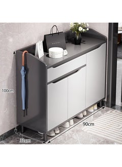 keke Luxury Multifunctional Entryway Shoe Cabinet & Drawer Storage 90 CM  - Image 2