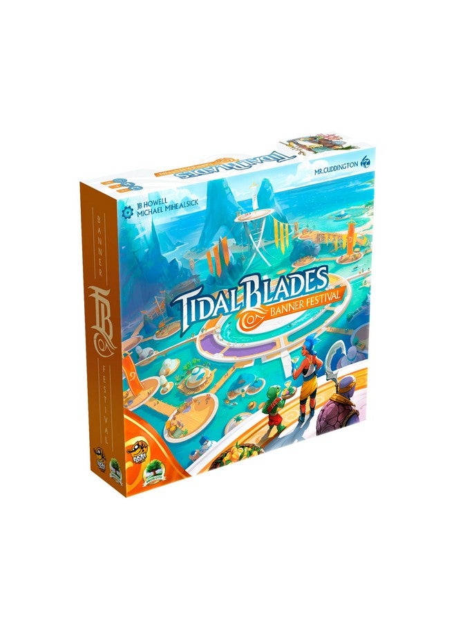 Lucky Duck Games Tidal Blades: Banner Festival - Exciting Adventure Board Game with Stunning Artwork! Strategy Game for Kids and Adults, Ages 8+, 2-5 Players, 30-45 Minute Playtime, Lucky Duck Games - Image 1