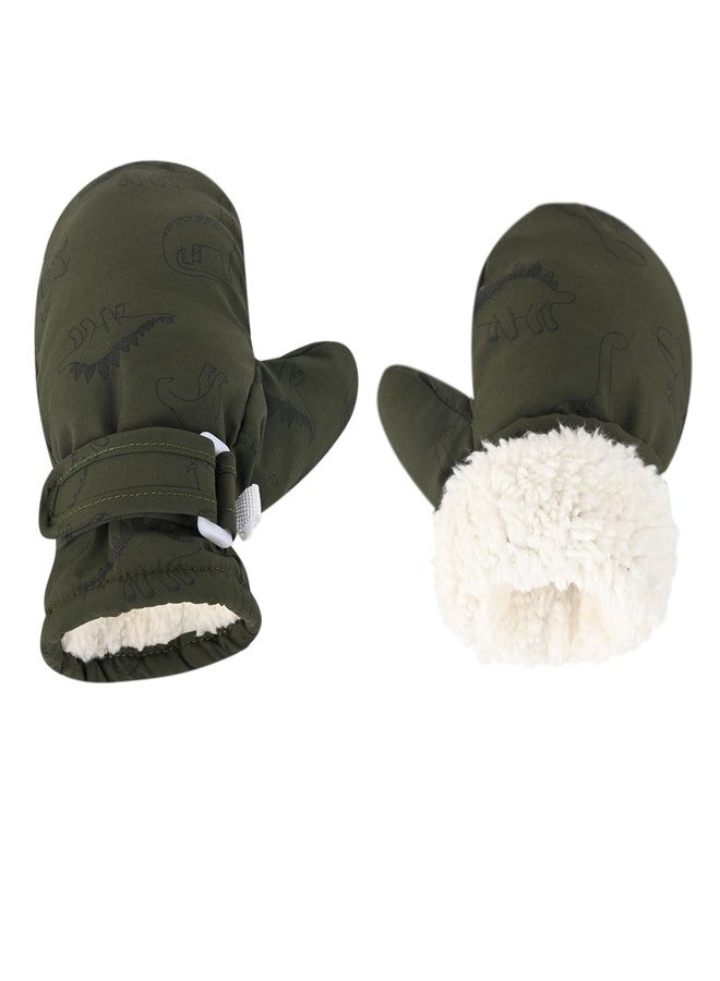 Weradau Fleece Lined Mittens for Baby Boys Girls,Baby Toddler Little Kids Winter Gloves Mittens (6-24 months) - Image 1