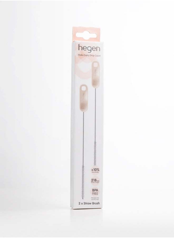 hegen Pack Of 2 Straw Brush  - Image 2