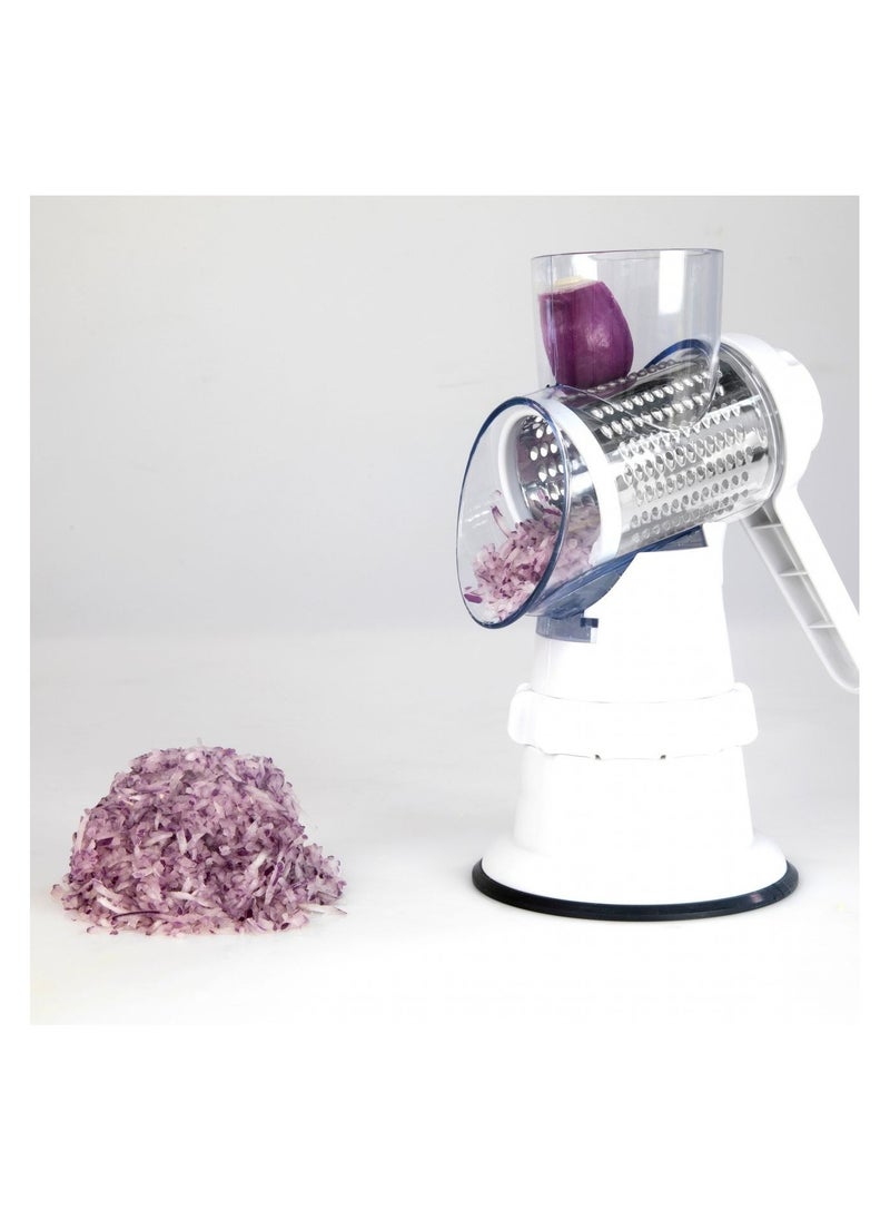 Generic - Multifunctional 3-in-1 Vegetable Slicer | All in One Kitchen Tool | Manual Kitchen Accessories for Efficient Grating, Chopping, Slicing, Mincing and Shredding - Image 1