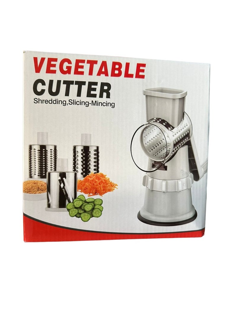Generic - Multifunctional 3-in-1 Vegetable Slicer | All in One Kitchen Tool | Manual Kitchen Accessories for Efficient Grating, Chopping, Slicing, Mincing and Shredding - Image 1
