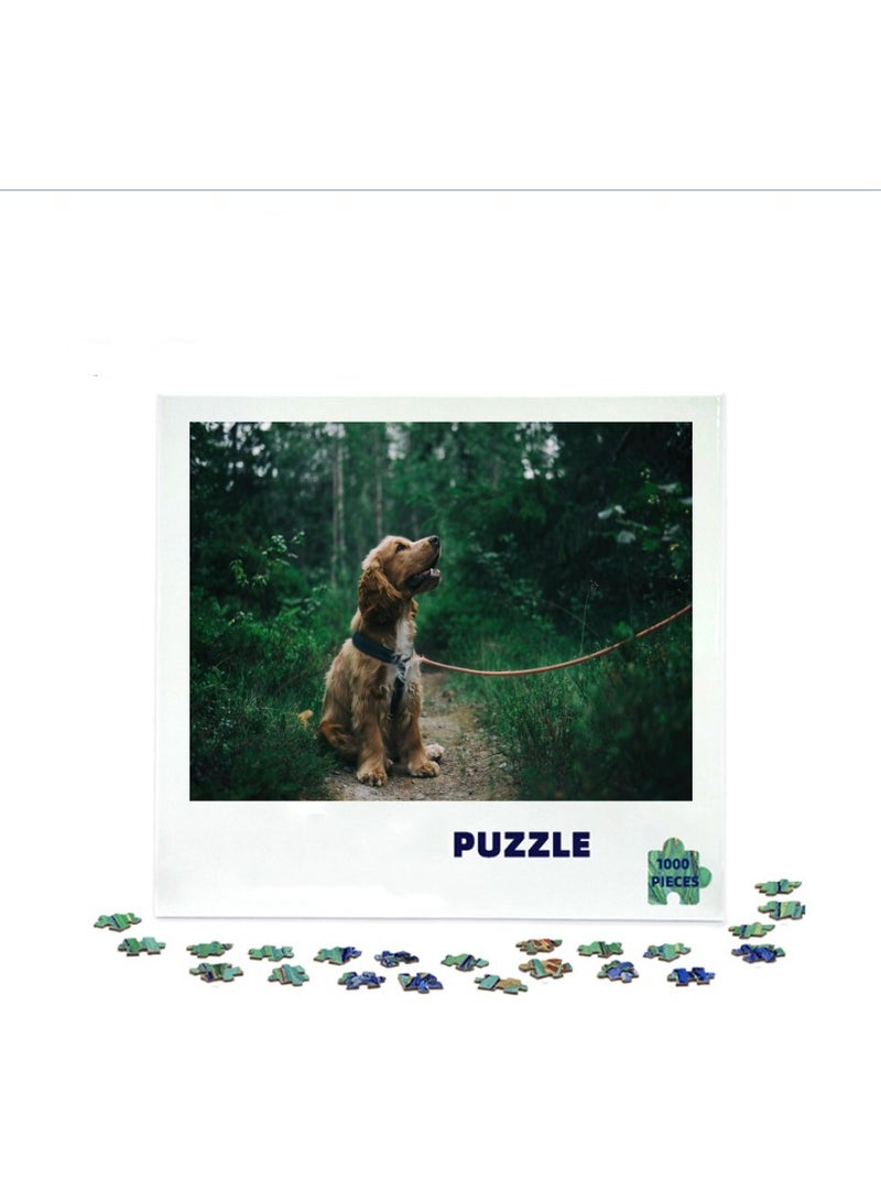 Anna 1000-Piece Thickened Paper Puzzle for Stress Relief and Decoration - Image 1
