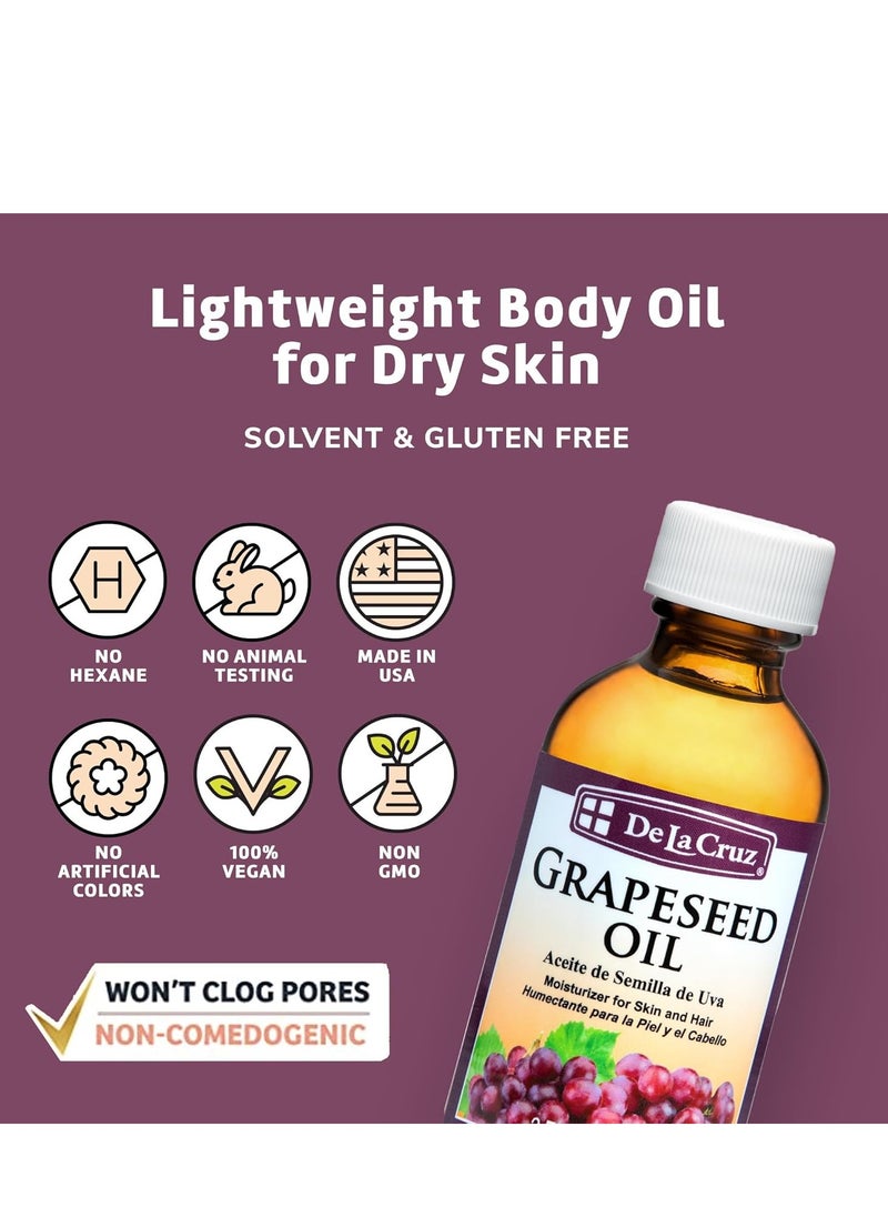 DE LA CRUZ GRAPESEED OIL 2 fl oz - pzsku/Z55F3B543CB6576EB9EEAZ/45/_/1735217530/333e43bb-5abd-42b4-bdb3-8a43c9db0e8f