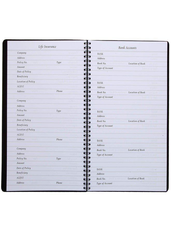 MSR "What My Family Should Know" Estate Planning Spiral Bound Record Book - Image 3