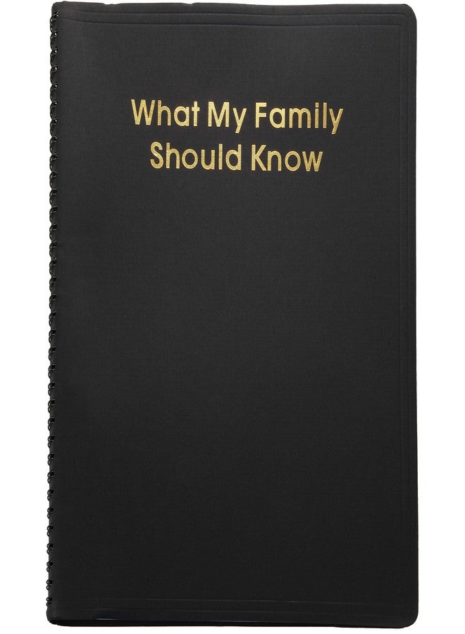 MSR "What My Family Should Know" Estate Planning Spiral Bound Record Book - Image 1