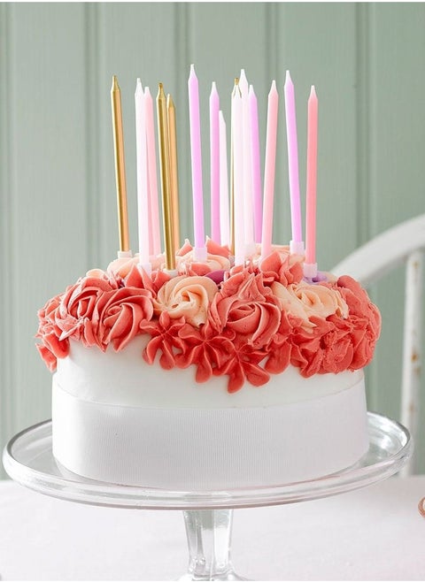 Rose Candles 16pack