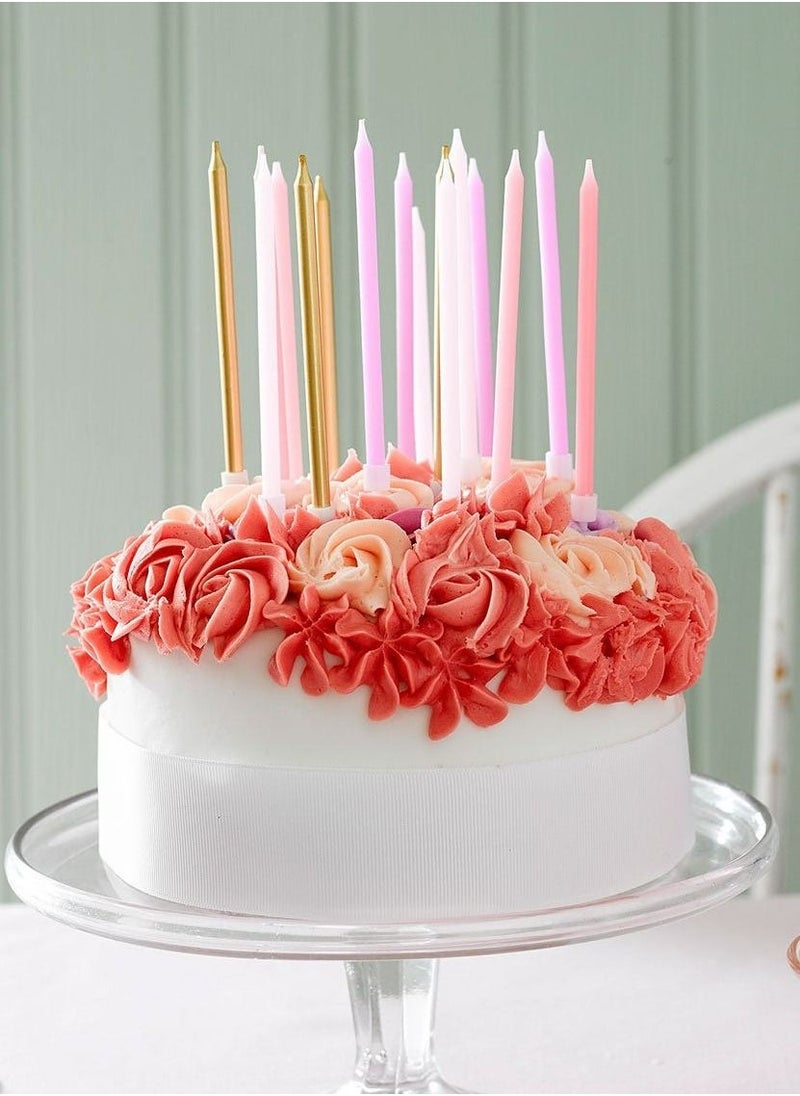 Talking Tables Rose Candles 16pack  - Image 1