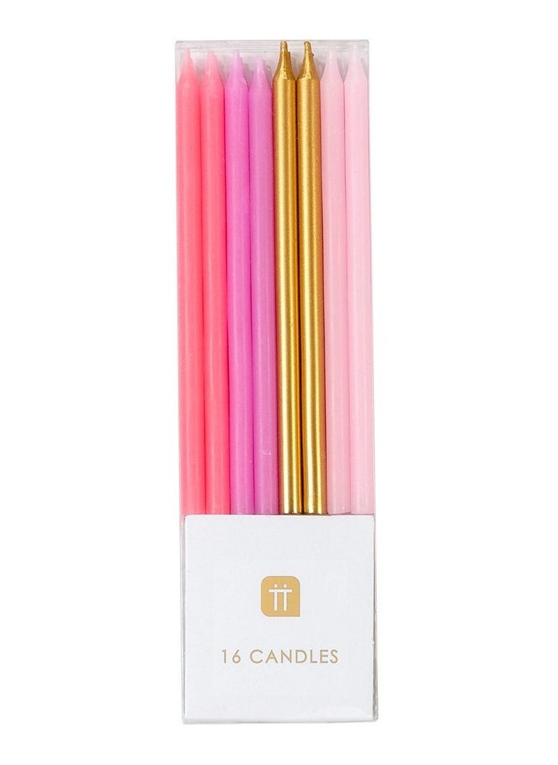 Talking Tables Rose Candles 16pack  - Image 4